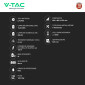 Immagine 3 - V-Tac VT-48280 Batteria BMS LiFePO4 51,2V 280Ah 14,33kWh IP65 per Inverter Impianto Fotovoltaico CEI 0-21 - SKU 11525