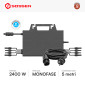 Immagine 2 - Sossen Microinverter Monofase On-Grid 2400W IP67 da Balcone Garanzia 12 Anni CEI 0-21 per Fotovoltaico - mod. SOSSEN-Micro 2400