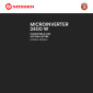 Immagine 5 - Sossen Microinverter Monofase On-Grid 2400W IP67 da Balcone Garanzia 12 Anni CEI 0-21 per Fotovoltaico - mod. SOSSEN-Micro 2400