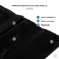 Immagine 2 - Egoist Big Astuccio in Eco Pelle con Tasche Porta Tabacco Cartine Filtri e Chiusura a Bottoni Magnetici