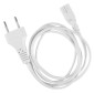 Immagine 1 - Life Cavo di Alimentazione con Presa Tipo 8 C7 e Spina Italiana 10A 2P Colore Bianco Lunghezza 1,5m - mod. 50.0000401QW