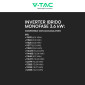 Immagine 4 - V-Tac Deye Inverter Fotovoltaico Monofase Ibrido On-Grid / Off-Grid 3,6kW 10 Anni Display LCD Touch CEI 0-21 - SKU 11725