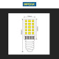 Immagine 7 - Imperia Lampadina LED E14 4W Tubolare T16 SMD Trasparente - mod. 213551 / 213568