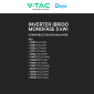 Immagine 10 - V-Tac Deye Inverter Fotovoltaico Monofase Ibrido On-Grid / Off-Grid 6kW Display Touch LCD CEI 0-21 - SKU 11529