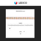 Immagine 17 - LEDCO Striscia LED Flessibile 100W Monocolore SMD 24V CRI≥90 IP67 - Bobina da 5m - mod. SL200LBC67 / SL200LBN67 / SL200LBI67