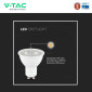 Immagine 9 - V-Tac VT-292 Lampadina LED GU10 7,5W Faretto PAR16 SMD Chip CREE- SKU 218726 / 218736 / 218746
