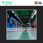 Immagine 7 - V-Tac VT-8-40 Tubo LED Prismatico Plafoniera 40W Lampadina 120cm SMD Chip CREE - SKU 203506 / 203516 / 203526