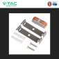 Immagine 12 - V-Tac VT-8-40 Tubo LED Prismatico Plafoniera 40W Lampadina 120cm SMD Chip CREE - SKU 203506 / 203516 / 203526