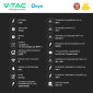 Immagine 3 - V-Tac Deye Inverter Trifase Ibrido On-Grid / Off-Grid 8kW IP65 Garanzia 10 Anni CEI 0-21 Display LCD - SKU 12643