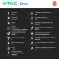 Immagine 3 - V-Tac Deye Inverter Monofase Ibrido On-Grid / Off-Grid 8kW IP65 Garanzia 10 Anni Display LCD - SKU 118031