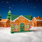 Immagine 4 - Garnier Confezione Regalo Natale Casa Pan di Zenzero con 4 Maschere Viso SkinActive in Tessuto e 1 Maschera Hydra Bomb Occhi