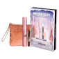 Immagine 2 - Maybelline New York Make Up in The City Confezione Regalo Natale con Mascara Sky High Nero + Mini Matita Occhi + Pochette