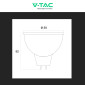Immagine 7 - V-Tac VT-257 Lampadina LED GU5.3 6W Faretto MR16 SMD - SKU 23886 / 23887