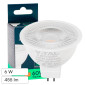 Immagine 1 - V-Tac VT-267 Lampadina LED GU5.3 6W Faretto MR16 SMD - SKU 212071 / 212081 / 23888