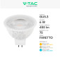 Immagine 5 - V-Tac VT-267 Lampadina LED GU5.3 6W Faretto MR16 SMD - SKU 212071 / 212081 / 23888