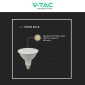 Immagine 10 - V-Tac VT-238 Lampadina LED E27 12,8W Par Lamp PAR38 SMD - SKU 23890 / 23891 / 23892