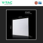 Immagine 7 - V-Tac Pro VT-61036 10 Pannelli LED Quadrati 60x60 36W SMD Chip CREE da Incasso con Driver LiFud - SKU 236246 / 236256