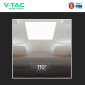 Immagine 8 - V-Tac Pro VT-61036 10 Pannelli LED Quadrati 60x60 36W SMD Chip CREE da Incasso con Driver LiFud - SKU 236246 / 236256