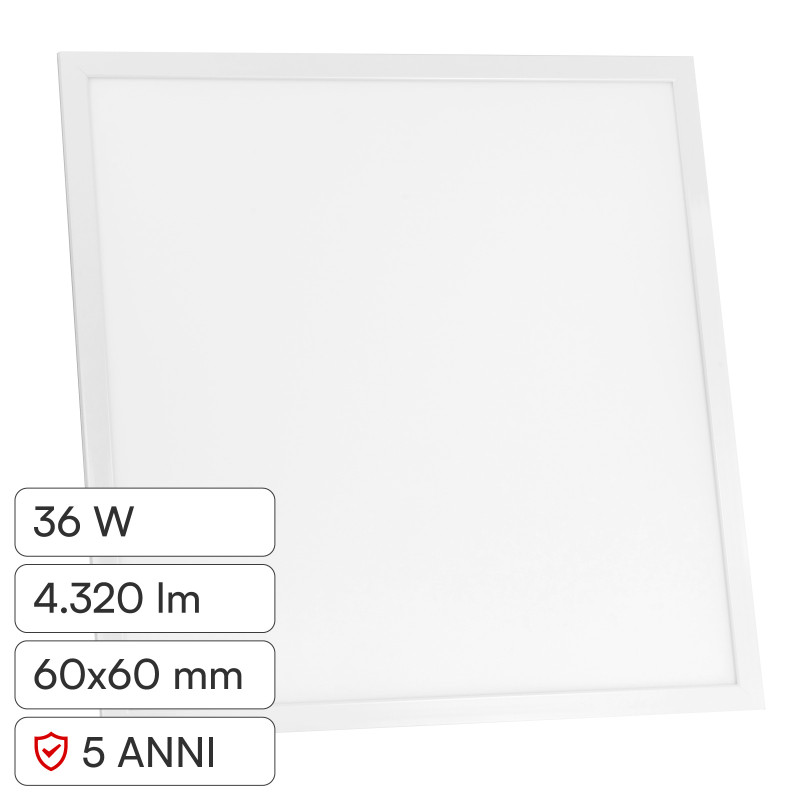 V-Tac VT-6235 Pannello LED Quadrato 36W IP65 da Incasso V-Tac VT-6235 Pannello LED Quadrato 36W IP65 da Incasso