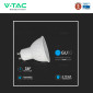 Immagine 10 - V-Tac VT-227D Lampadina LED GU10 6W Faretto PAR16 SMD Chip CREE Dimmerabile - SKU 211956 / 211966 / 211976