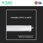 Immagine 9 - V-Tac VT-6076 Tubo LED Plafoniera G Series Linkabile 18W Lampadina 60cm SMD Chip CREE Impermeabile IP65 - SKU 2162836 / 2162826