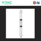 Immagine 12 - V-Tac VT-6076 Tubo LED Plafoniera G Series Linkabile 18W Lampadina 60cm SMD Chip CREE Impermeabile IP65 - SKU 2162836 / 2162826