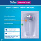 Immagine 2 - CliniCaps SoftSense Spire Testine Spazzolino Elettrico Setole Morbide Avvolgenti Compatibili Oral-B - Confezione da 4 Testine