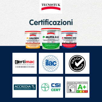 Tecnostuk Freddo Stop Rivestimento Termoisolante Interni/Esterni