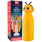 Immagine 1 - CapsHero Borraccia Termica per Bambini Acciaio Inox 18/8 Senza BPA 520ml Antiodore Caldo 12h Freddo 24h Fantasia Ape Bee Bea