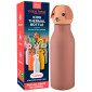 Immagine 1 - CapsHero Borraccia Termica per Bambini Acciaio Inox 18/8 Senza BPA 520ml Antiodore Caldo 12h Freddo 24h Fantasia Cane Dog Duke
