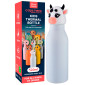 Immagine 1 - CapsHero Borraccia Termica per Bambini Acciaio Inox 18/8 Senza BPA 520ml Antiodore Caldo 12h Freddo 24h Fantasia Mucca Cow Cora