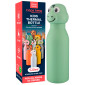 Immagine 1 - CapsHero Borraccia Termica Bambini Acciaio Inox 18/8 Senza BPA 520ml Caldo 12h Freddo 24h Fantasia Coccodrillo Dino Dex