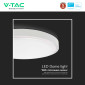 Immagine 12 - V-Tac Pro VT-8618S Plafoniera LED Rotonda 18W SMD Samsung IP44 con Sensore Colore Bianco - SKU 76591-24 / 76601-24 / 76611-24