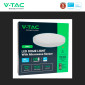 Immagine 14 - V-Tac Pro VT-8618S Plafoniera LED Rotonda 18W SMD Samsung IP44 con Sensore Colore Bianco - SKU 76591-24 / 76601-24 / 76611-24