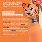 Immagine 2 - CapsHero Borraccia Termica per Bambini Acciaio Inox 18/8 Senza BPA 520ml Antiodore Caldo 12h Freddo 24h Fantasia Tigre Tiger Teo