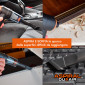 Immagine 6 - Aspiral DuoAir Aspirapolvere Aspirabriciole Senza Fili per Auto Casa e Ufficio Portatile 2in1 Ricarica Rapida USB
