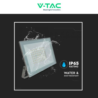 Faro LED 50W SMD IP65 Colore Bianco V-Tac VT-44054