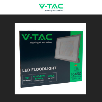 Faro LED 200W SMD IP65 Colore Bianco V-Tac VT-44208