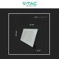 Immagine 8 - V-Tac VT-44208 Faro LED 200W Faretto SMD IP65 Colore Nero - SKU 23976 / 23977