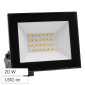 Immagine 1 - V-Tac VT-44022 Faro LED 20W Faretto SMD IP65 Colore Nero - SKU 23984 / 23986