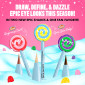 Immagine 5 - NYX Professional Makeup Holiday Candy Swirl Epic Ink Liner Confezione Regalo Natale Eyeliner Waterproof 03 Gingersnap Swirl