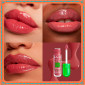 Immagine 3 - NYX Professional Makeup Holiday Gum Drop Gloss Collezione Natale Lucidalabbra Idratante con Vitamina B12 - 02 Bubblegum Burst