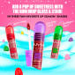 Immagine 7 - NYX Professional Makeup Holiday Gum Drop Gloss Collezione Natale Lucidalabbra Idratante con Vitamina B12 - 02 Bubblegum Burst