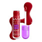 Immagine 2 - NYX Professional Makeup Holiday Gum Drop Gloss Collezione Natale Lucidalabbra Idratante con Vitamina B12 - 03 Cranberry Splash