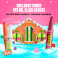Immagine 10 - NYX Professional Makeup Cofanetto Regalo Natale Holiday Fat Gingerbread House Kit con 4 Gloss e 3 Balsami Labbra - Set da 7