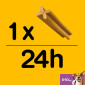 Immagine 4 - Pedigree Dentastix Small per l'Igiene Orale del Cane - Confezione da 70 Stick