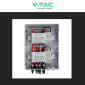 Immagine 4 - V-Tac Quadro Elettrico Lato DC 2 Stringhe 2 MPPT 1000V 16A IP65 con Sezionatore - SKU 11951