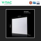 Immagine 7 - V-Tac Pro VT-61036 10 Pannelli LED Quadrati 60x60 36W SMD Chip CREE da Incasso con Driver LiFud - SKU 236246 / 236256
