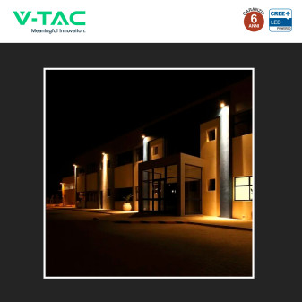 Faro LED 50W SMD Chip CREE IP65 Colore Nero VT-4455