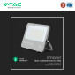 Immagine 12 - V-Tac VT-44101 Faro LED 100W Faretto SMD Chip CREE IP65 Colore Nero - SKU 232006 / 232186 / 232196
